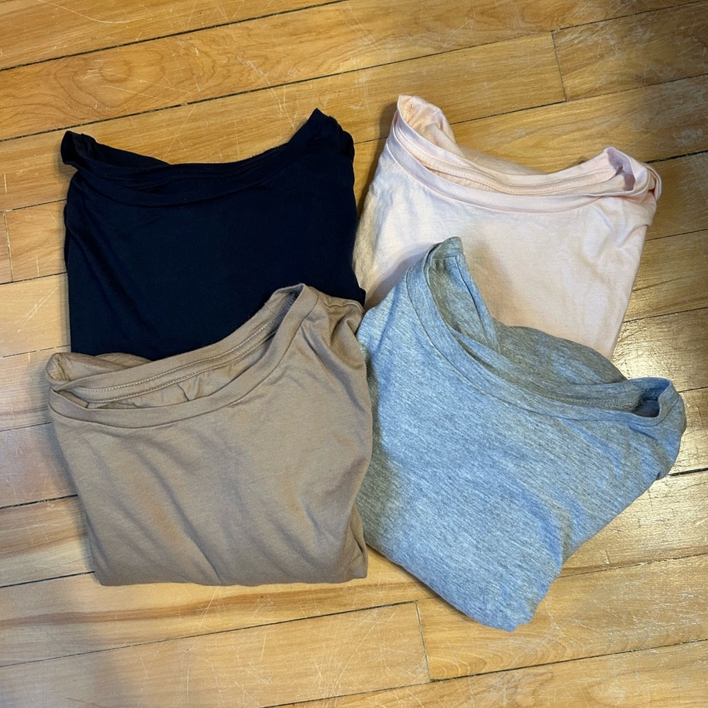 Bench Crew Neck Cotton Tee 4-Pack